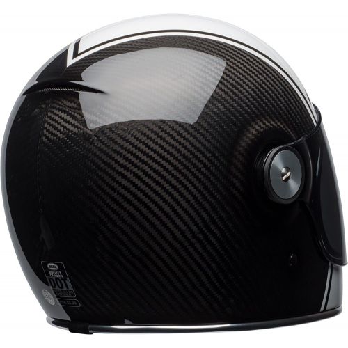 벨 Bell Bullitt Carbon Full-Face Motorcycle Helmet (Solid Matte Carbon, Large)