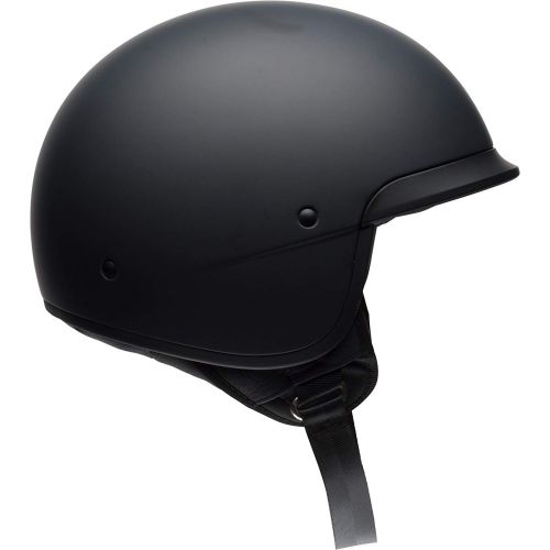 벨 Bell Scout Air Open-Face Motorcycle Helmet (Solid Matte Black, Large)