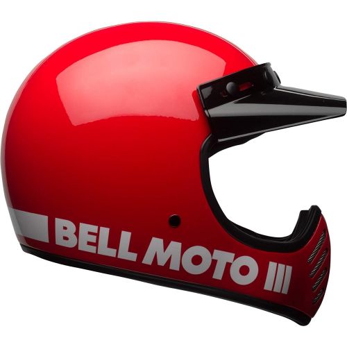 벨 Bell Moto-3 Off-Road Motorcycle Helmet (Classic Gloss Yellow, Large)