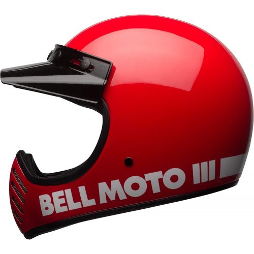 벨 Bell Moto-3 Off-Road Motorcycle Helmet (Classic Gloss Yellow, Large)