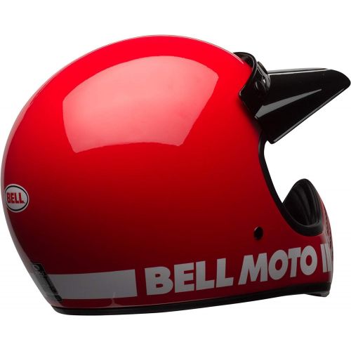 벨 Bell Moto-3 Off-Road Motorcycle Helmet (Classic Gloss Yellow, Large)