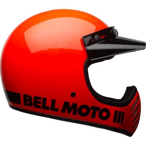 벨 Bell Moto-3 Off-Road Motorcycle Helmet (Classic Gloss Yellow, Large)