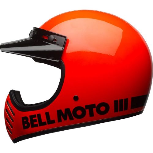 벨 Bell Moto-3 Off-Road Motorcycle Helmet (Classic Gloss Yellow, Large)