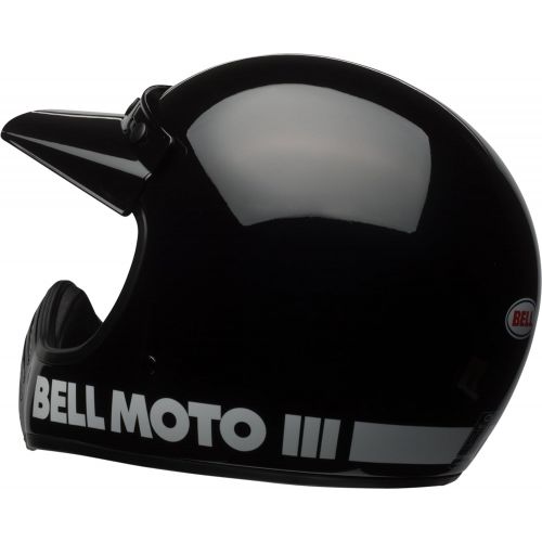 벨 Bell Moto-3 Off-Road Motorcycle Helmet (Classic Gloss Yellow, Large)