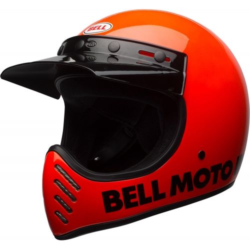 벨 Bell Moto-3 Off-Road Motorcycle Helmet (Classic Gloss Yellow, Large)