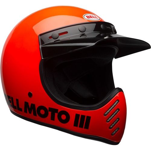 벨 Bell Moto-3 Off-Road Motorcycle Helmet (Classic Gloss Yellow, Large)