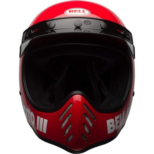 벨 Bell Moto-3 Off-Road Motorcycle Helmet (Classic Gloss Yellow, Large)