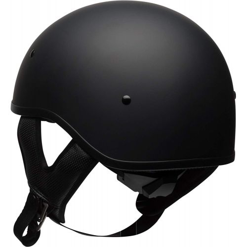 벨 Bell Pit Boss Sport Unisex-Adult Half Street Helmet (Solid Matte Black, Large) (D.O.T.-Certified)