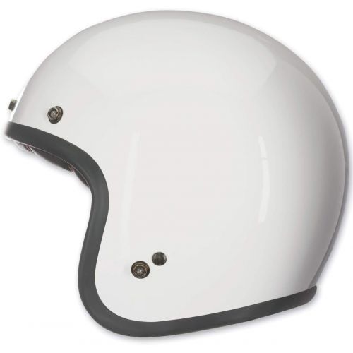 벨 Bell Custom 500 Open-Face Motorcycle Helmet(Solid Vintage White, Medium)