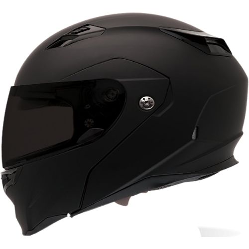 벨 Bell Revolver Evo Modular Motorcycle Helmet (Solid Matte Black, Large)