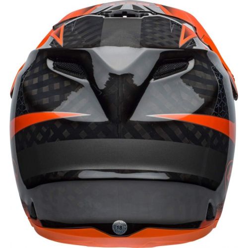 벨 Bell Sports 2019 Full-9 Full Face DH Bicycle Helmet - Hound MatteGloss SlateOrange