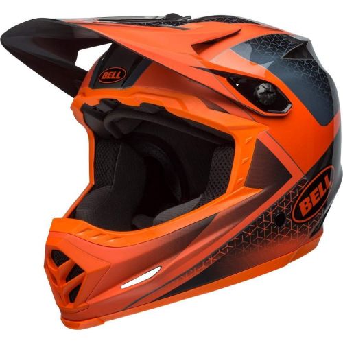 벨 Bell Sports 2019 Full-9 Full Face DH Bicycle Helmet - Hound MatteGloss SlateOrange