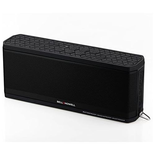 벨 Bell + Howell Bell+Howell BH50-BK Waterproof Desktop Bluetooth Speaker