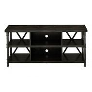 BellO Comfort Smart Collins Contemporary Freestanding Electric Fireplace TV Stand - Grant Oak, TC54-6096-PO102