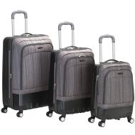 Bella Rockland Luggage Milan Hybrid Eva 3 Piece Luggage Set, Grey, One Size