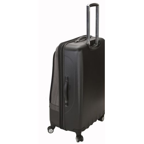  Bella Rockland Luggage Milan Hybrid Eva 3 Piece Luggage Set, Grey, One Size