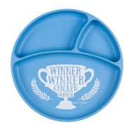 Bella Tunno Winner Winner Chicken Dinner Wonder Plate, Blue