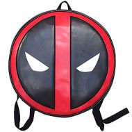 Bellagione Superhero Logo Backpack Dpool The Flash Captain America Waterproof Bag for School Outdoor (Deadpool)