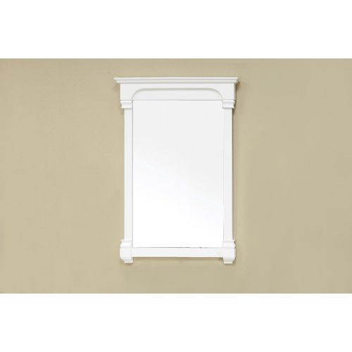  Bellaterra Home 205024-MIRROR-CR 24-Inch Solid Wood Frame Mirror