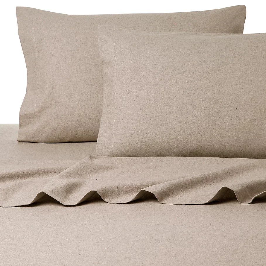 Belle Epoque La Rochelle Collection Sol Heathered Flannel Sheet Set