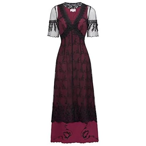  할로윈 용품Belle Poque Vintage 1920s Dress Victorian Titanic Maxi Dress Tea Party Gown Antique Dress