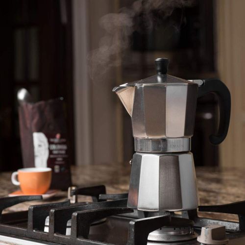  Bellemain 6-Cup Stovetop Espresso Maker Moka Pot