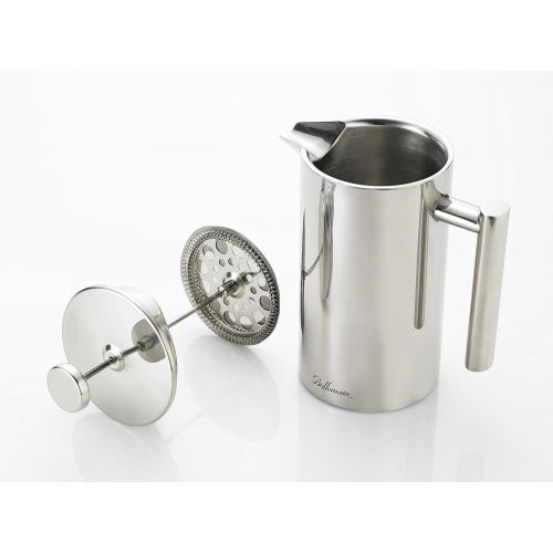  [아마존베스트]Bellemain French Press - Extra Filters Included - Coffee and Tea Maker - Stainless Steel- (Stainless Steel, 20 oz)