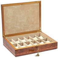 Bello Games New York, Inc. Bello Collezioni - Abruzzo Luxury Italian Briarwood MensWomens 12 Watch Box