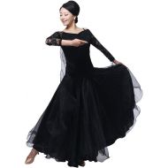 BellyQueen Women Modern Waltz Tango Dancing Clothes Ballroom Dance Skirts