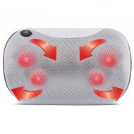 Belmint Kneading Neck Massage Pillow with Heat - Shiatsu Deep Kneading Back Massager for Neck and Back...