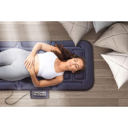  Belmint Full Body Massager, 10-Motor Massage Mat with Heat for Soothing Body Relief, Massages Upper and...