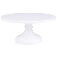 Belmont Cakes LLC White Pedestal Cake Stand 14 Inch Round Wedding Cake Stand