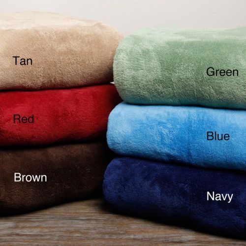  Ben&Jonah Ultra Soft Red Design Full Size Microplush Blanket