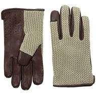 Ben+Sherman Ben Sherman Mens LTHR Knit Driving Glove