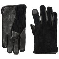 Ben+Sherman Ben Sherman Mens Lthr Knit Driving Glove