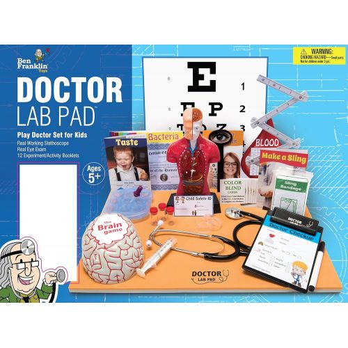  Ben Franklin Toys Doctor Lab Pad Biology Kit