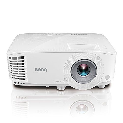 벤큐 BenQ MH733 1080P Business Projector | 4000 Lumens for Lights On Enjoyment | 16,000:1 Contrast Ratio for Crisp Picture | Keystone for Flexible Setup