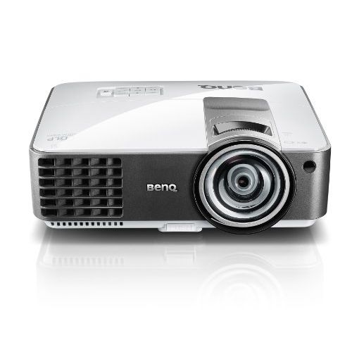 벤큐 BenQ MW814ST 2500 Lumen WXGA Short Throw 3D DLP Projector,Black/silver