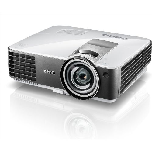 벤큐 BenQ MW814ST 2500 Lumen WXGA Short Throw 3D DLP Projector,Black/silver