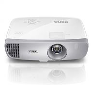 BenQ DLP HD Projector (HT2050) - 3D Home Theater Projector with All-Glass Cinema Grade Lens and RGBRGB Color Wheel,Silver/white