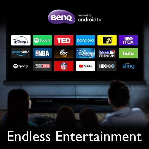 벤큐 BenQ TH685i 1080p Gaming Projector Powered by Android TV - 4K HDR Support - 120hz Refresh Rate - 3500lm - 8.3ms Low Latency - Enhanced Game Mode - 3 Year Industry Leading Warranty