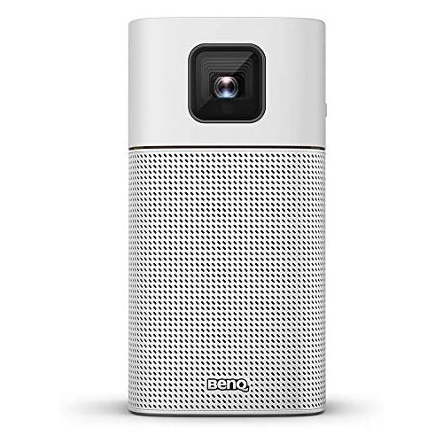 벤큐 [아마존베스트]BenQ Mini Projector GV1 with Bluetooth Speaker, WiFi, HDMI to USB-C Connection