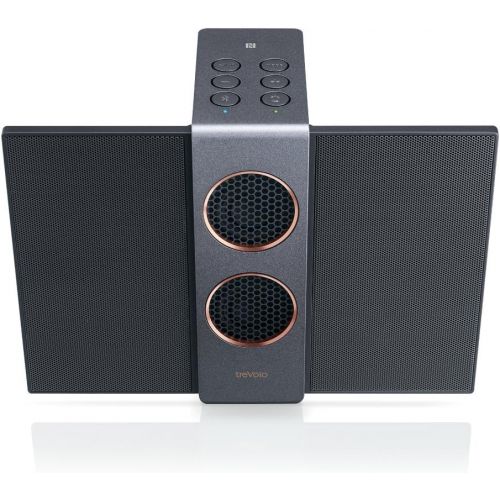 벤큐 BenQ treVolo S Wireless Bluetooth Portable Electrostatic Speaker, 3D mode, NFC, USB DAC, 18 hrs playing time (White)