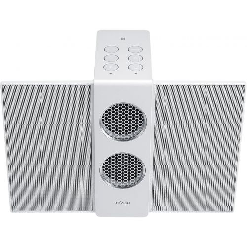 벤큐 BenQ treVolo S Wireless Bluetooth Portable Electrostatic Speaker, 3D mode, NFC, USB DAC, 18 hrs playing time (White)