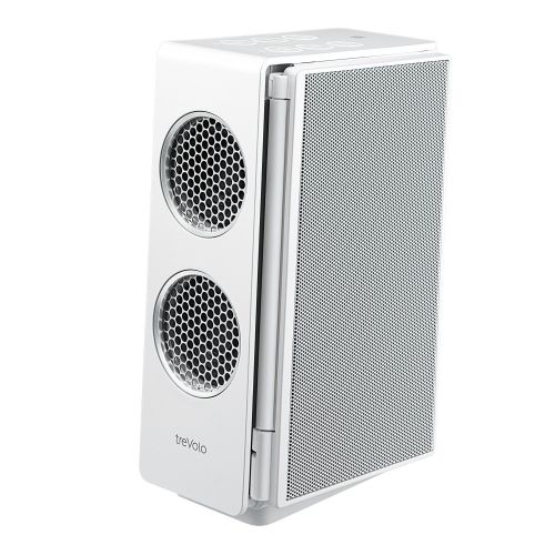 벤큐 BenQ treVolo S Wireless Bluetooth Portable Electrostatic Speaker, 3D mode, NFC, USB DAC, 18 hrs playing time (White)