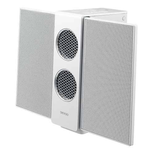 벤큐 BenQ treVolo S Wireless Bluetooth Portable Electrostatic Speaker, 3D mode, NFC, USB DAC, 18 hrs playing time (White)