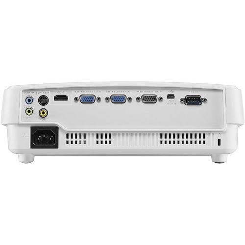 벤큐 BenQ Full HD 1080p Business Projector (MH535A), DLP, 3600 Lumens, 15,000:1 Contrast, Dual HDMI, 15,000hrs Lamp Life, 3D Compatible, 1.2X Zoom, 1920x1080, 2W Speaker