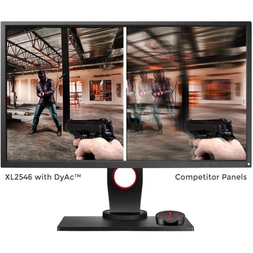 벤큐 BenQ ZOWIE XL2546 24.5 Inch 240Hz Gaming Monitor | 1080P 1ms | Dynamic Accuracy & Black eQualizer for Competitive Edge | S-Switch for custom Display Profiles | Shield