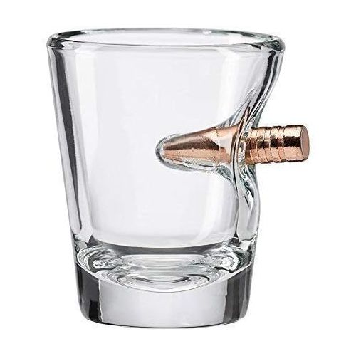  [아마존베스트]BenShot USA The Original BenShot Shot Glass with Real 0.308 Bullet MADE in the USA