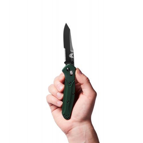  Benchmade - 940 EDC Manual Open Folding Knife Made in USA, Reverse Tanto Blade